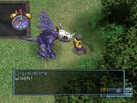 une photo d'Ã©cran de Digimon World sur Sony Playstation